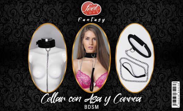 FEEL LOVE FANTASY - COLLAR CON ASA Y CADENA - Imagen 2