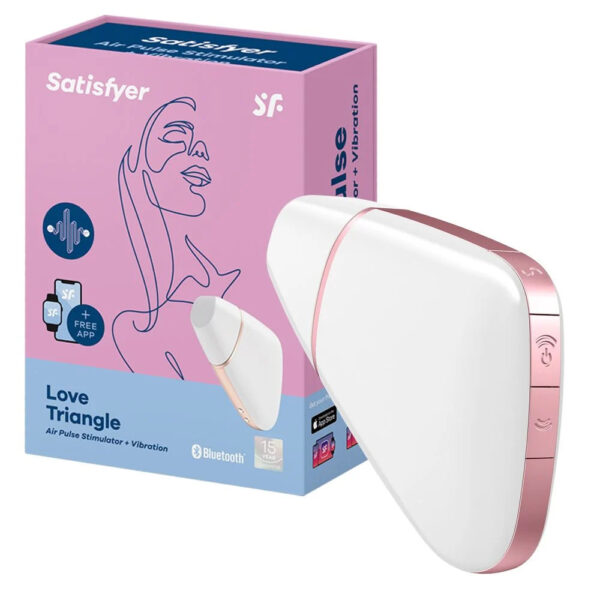 SATISFYER LOVE TRIANGLE -BLANCO - Imagen 2